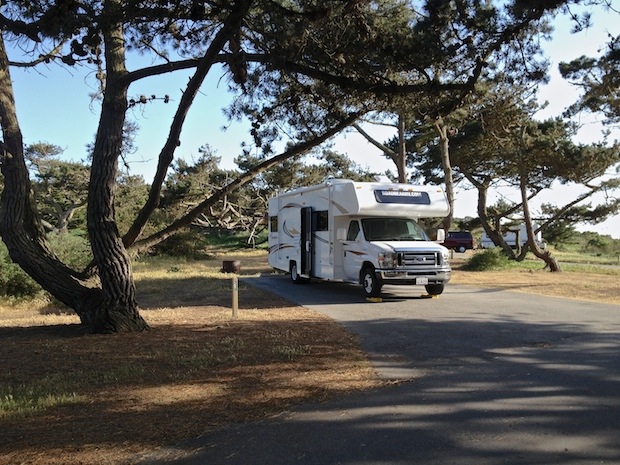 Sunset State Beach Campground, Site 27